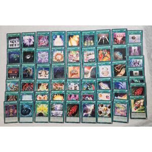 Yu-Gi-Oh! 1st Edition Vintage 1996 Trading Cards Lot Of 55 VG+ Pre-owned